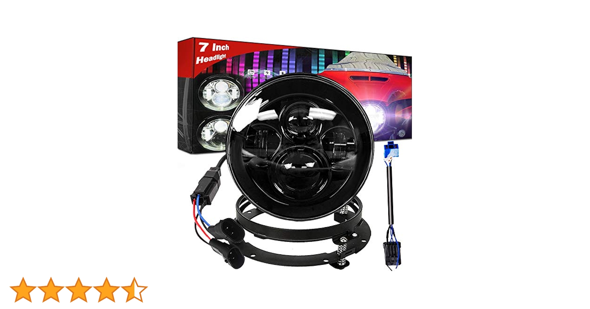 Amazon | 2023 ストリートグライドヘッドライト用 - 7インチ LED